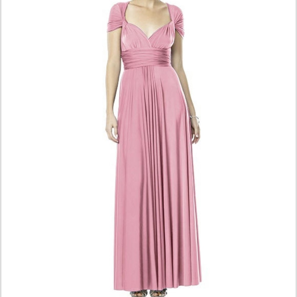 Dressy Twist Wrap Dress and MJ Band